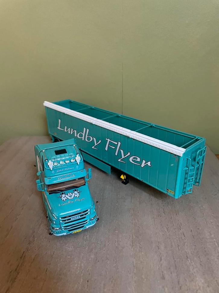 Tekno lundby flyer, Hobby en Vrije tijd, Modelauto's | 1:50, Nieuw, Bus of Vrachtwagen, Tekno, Ophalen of Verzenden