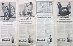 17 vintage advertenties reclames Grolsch bier 1956-58, Ophalen, Viltje(s), Grolsch