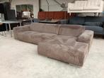 Hoekbank ribstof loungebank 310x160cm, 125 cm of meer, ., 125 cm of meer, Ophalen of Verzenden