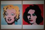 Andy Warhol. Marylin Monroe. Elizabeth Taylor. Print., Ophalen of Verzenden
