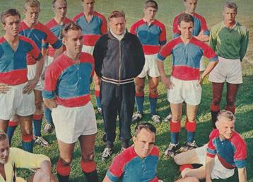 Vintage knipsel 1959 KFC voetbal elftal Koog aan de Zaan beschikbaar voor biedingen