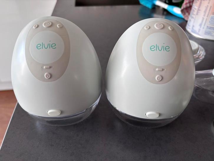 Elvie Borstkolf dubbel - Draagbaar & Handsfree, Kinderen en Baby's, Babyvoeding en Toebehoren, Gebruikt, Borstkolf, Ophalen of Verzenden