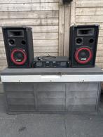 Geluidssetje compleet versterker met speakers., Muziek en Instrumenten, Versterkers | Keyboard, Monitor en PA, Ophalen, Zo goed als nieuw