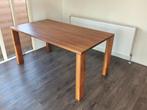 Prachtige robuuste teakhouten eettafel - Zo Goed Als Nieuw, Ophalen, Teakhout, 50 tot 100 cm, Zo goed als nieuw