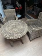 Kinder tuinset, Tuin en Terras, Tuinsets en Loungesets, 2 zitplaatsen, Gebruikt, Rotan, Ophalen of Verzenden