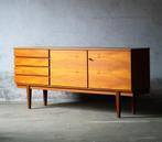 Vintage teakhouten dressoir, Ophalen, Gebruikt, 150 tot 200 cm, 25 tot 50 cm