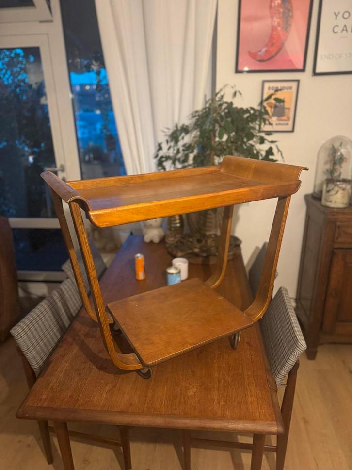 Vintage Pastoe Servicetrolley PB01 Braakman, Verzamelen, Retro, Ophalen
