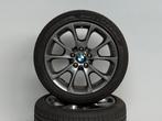 18 inch BMW 3 4 Serie Styling 398 Winterset Runflat Pirelli, Ophalen, 18 inch, Gebruikt, Banden en Velgen
