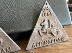 OUDE DRESSUUR PRIJS VAN GIETALU JAREN 60, Postzegels en Munten, Penningen en Medailles, Ophalen of Verzenden, Overige materialen