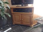 tv kast eiken hoekmodel, Ophalen, Gebruikt, 100 tot 150 cm, 75 cm of meer