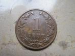 Munt Nederland, Postzegels en Munten, Munten | Nederland, Koningin Wilhelmina, 1 cent, Losse munt, Verzenden