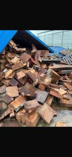 30 kuub grote klossen hardhout, Tuin en Terras, Haardhout, Verzenden