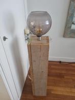 Lamp, Huis en Inrichting, Lampen | Vloerlampen, Ophalen, Gebruikt, Glas, 100 tot 150 cm