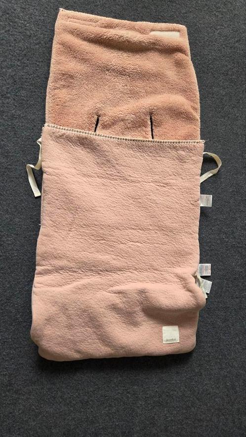 Koeka voetenzak teddy - Roze | Gebruikt maar in goede staat, Kinderen en Baby's, Dekens, Slaapzakjes en Inbakerproducten, Zo goed als nieuw
