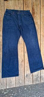 Blauwe Otto Kern flared ribbroek maat 40/42., Maat 38/40 (M), Blauw, Otto Kern, Ophalen of Verzenden