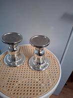 Te koop twee kaarsen kandelaren., Huis en Inrichting, Woonaccessoires | Etagères, Ophalen
