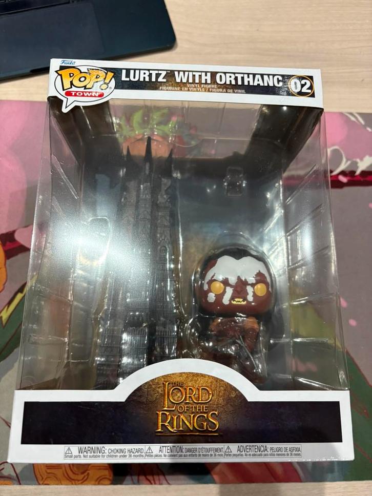 Lurtz with Orthanc #02 Funko Pop! Town: Lord of the Rings, Hobby en Vrije tijd, Verzamelkaartspellen | Overige, Zo goed als nieuw