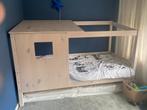 Ties Kinderbed Whitewash - Prima Staat!, Kinderen en Baby's, Kinderkamer | Bedden, Ophalen, 70 tot 85 cm, Zo goed als nieuw, Lattenbodem
