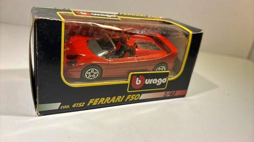 Ferrari f50 red Bburago 1.43, Hobby en Vrije tijd, Modelauto's | 1:43, Zo goed als nieuw, Auto, Overige merken, Ophalen of Verzenden