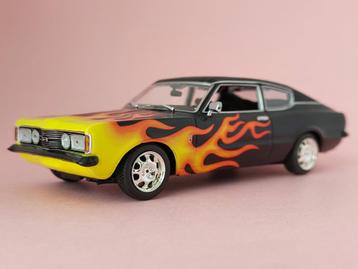 FORD TAUNUS COUPE 1970 MINICHAMPS ONBESPEELD MET DOOSJE beschikbaar voor biedingen