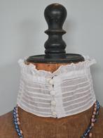 Antieke witte kraag met baleinen, Antiek en Kunst, Antiek | Kleding en Accessoires, Ophalen of Verzenden