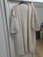 Mooi groot zacht warm lang vest xxl maxi vest boho Ibiza, Ophalen of Verzenden, Gedragen, Maat 46/48 (XL) of groter, Wit