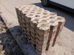 Graskeien grasbeton stenen grote partij 60x40 vlak, Ophalen, Klinkers, Zo goed als nieuw, 10 m² of meer