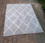 Vloerkleed ruit zilver wit 160x230cm, Huis en Inrichting, Stoffering | Tapijten en Kleden, Ophalen, Gebruikt, 150 tot 200 cm, 200 cm of meer
