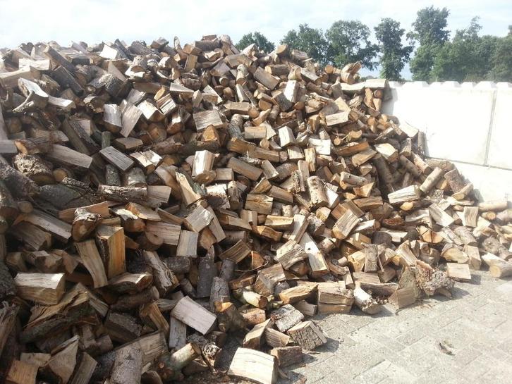 openhaardhout, Tuin en Terras, Haardhout, Stammen, Overige houtsoorten, 3 tot 6 m³, Ophalen of Verzenden