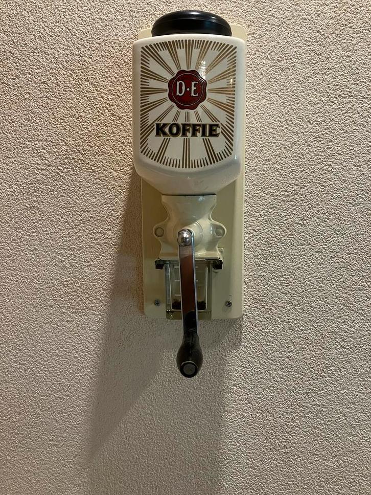 Vintage Douwe Egberts Koffiemolen, Antiek en Kunst, Antiek | Keukenbenodigdheden, Ophalen of Verzenden