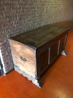 Antieke dekenkist uit 1783, Huis en Inrichting, Woonaccessoires | Kisten, Ophalen, Gebruikt, 50 tot 100 cm, Eikenhout