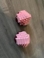 Minecraft Ei 2 stuks - Steve & Creeper Mini Figuren, Ophalen, Zo goed als nieuw