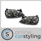 # Xenon look koplampen Opel Corsa C H7 incl stelmotor #, Ophalen of Verzenden, Nieuw, Opel