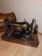 Antieke Singer Naaimachine met Doos, Ophalen of Verzenden