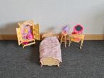 Barbie slaapkamer Mattel Vintage, Ophalen of Verzenden, Gebruikt, Poppenhuis