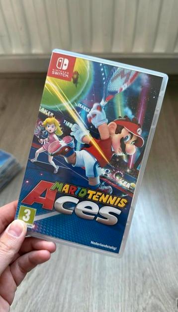 Mario Tennis Aces nintendo switch beschikbaar voor biedingen