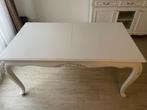 Uitschuifbare eettafel Frans design, Ophalen, Gebruikt, 100 tot 150 cm, Vijf personen of meer