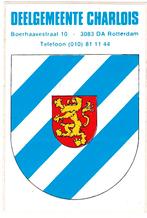 Sticker deelgemeente Charlois Rotterdam, Verzamelen, Verzenden, Zo goed als nieuw, Overige typen