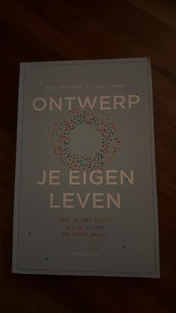Bill Burnett - Ontwerp je eigen leven, Boeken, Overige Boeken, Zo goed als nieuw, Ophalen of Verzenden