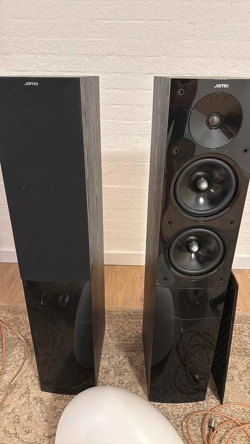 2x Jamo S 506 speakers, Audio, Tv en Foto, Luidsprekers, Zo goed als nieuw, Front, Rear of Stereo speakers, Jamo, Ophalen