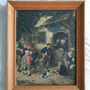 De vioolspeler van  Adriaen van Ostade beschikbaar voor biedingen