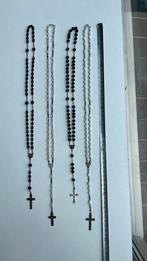 Oude rozenkransen 4 stuks, Verzamelen, Ophalen of Verzenden, Gebruikt, Overige typen, Christendom | Katholiek