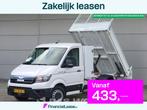 Volkswagen Crafter Kipper met Kist Dubbellucht 3,5t Trekhaak, Stof, Gebruikt, 4 cilinders, Volkswagen