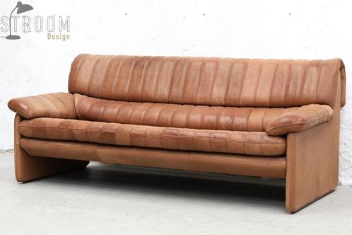 De Sede DS86 Bank Sofa Vintage Design, Huis en Inrichting, Banken | Complete zithoeken, Gebruikt, Hout, Kunststof, Leer, Metaal
