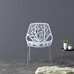 Italiaanse Design stoel voor Woonkamer-Kantoor-Terras.Nieuw!, Ophalen, Wit, Design, Nieuw