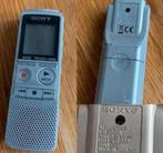 Sony Dictafoon type ICD-BX800 met lichte gebruik sporen, Ophalen of Verzenden, Audio en Video