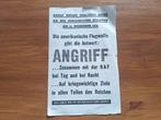 WO2 pamflet (USA): Angriff Tag und Nacht, Verzenden, Nederland
