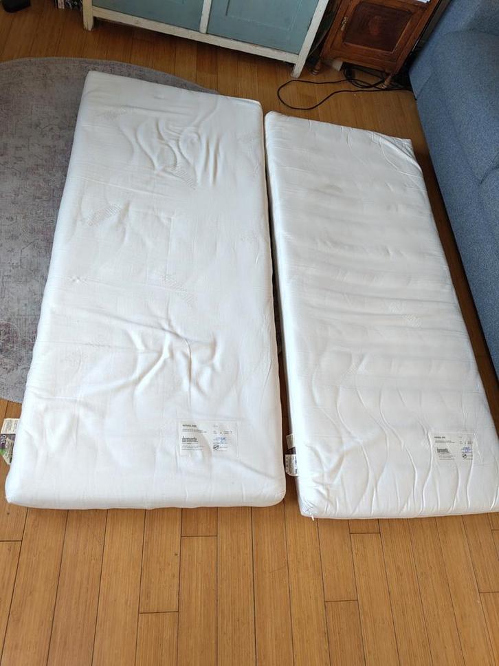2 x Junior Matras 70x150 -  eco Natuurlijk Latex, Kinderen en Baby's, Kinderkamer | Bedden, Gebruikt, 140 tot 160 cm, 70 tot 85 cm