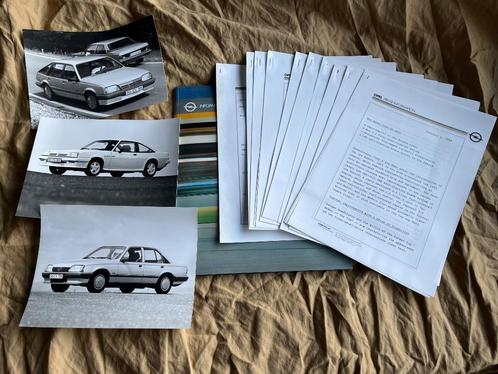 1984 Opel Persmap folder modellen 1985 Senator Manta Kadett, Boeken, Auto's | Folders en Tijdschriften, Zo goed als nieuw, Opel