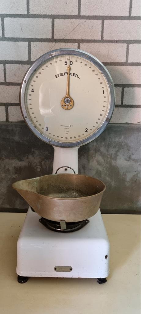 Oude Berkel Groenteweegschaal, Antiek en Kunst, Curiosa en Brocante, Ophalen